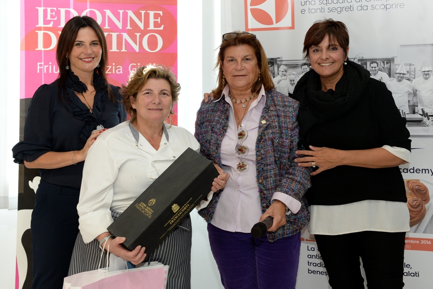 Silvia delle Case, Donna del vino chef, vince il terzo premio