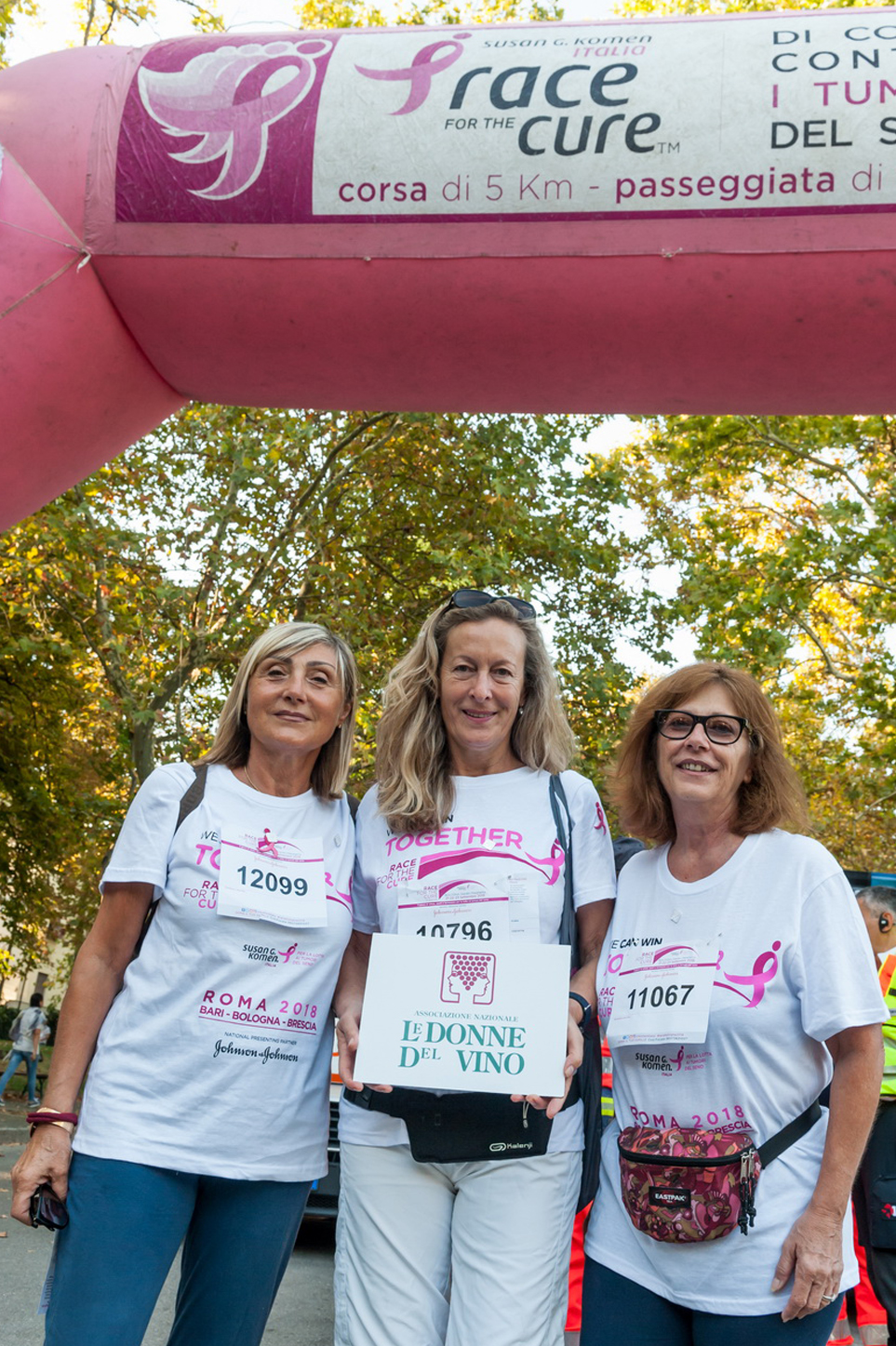 RACE FOR THE CURE  Le Donne dell’Emilia Romagna in corsa per la lotta contro i tumori. 23 settembre 2018