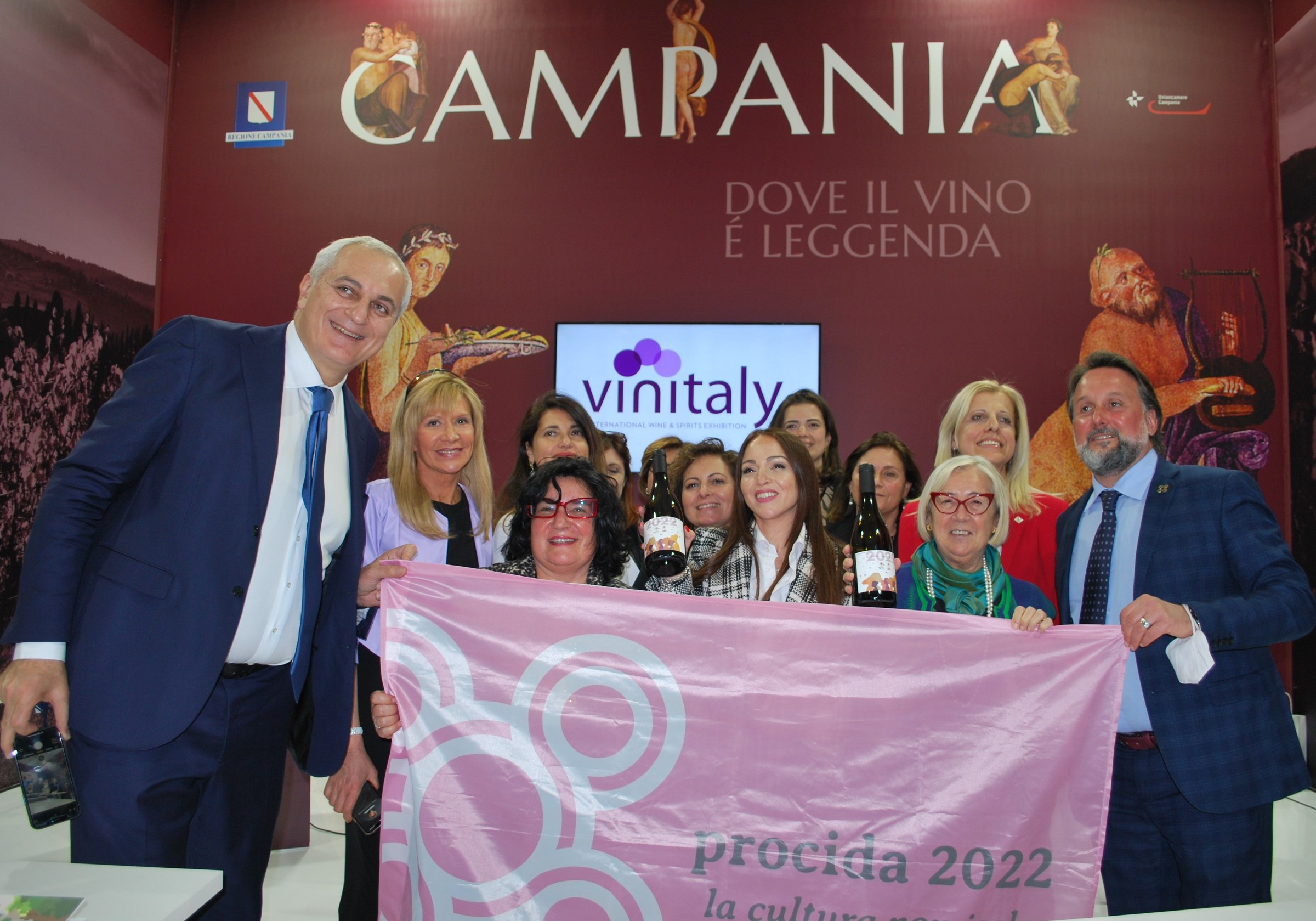 Vinitaly 2022 Presentazione Convention Nazionale in Campania 11 aprile