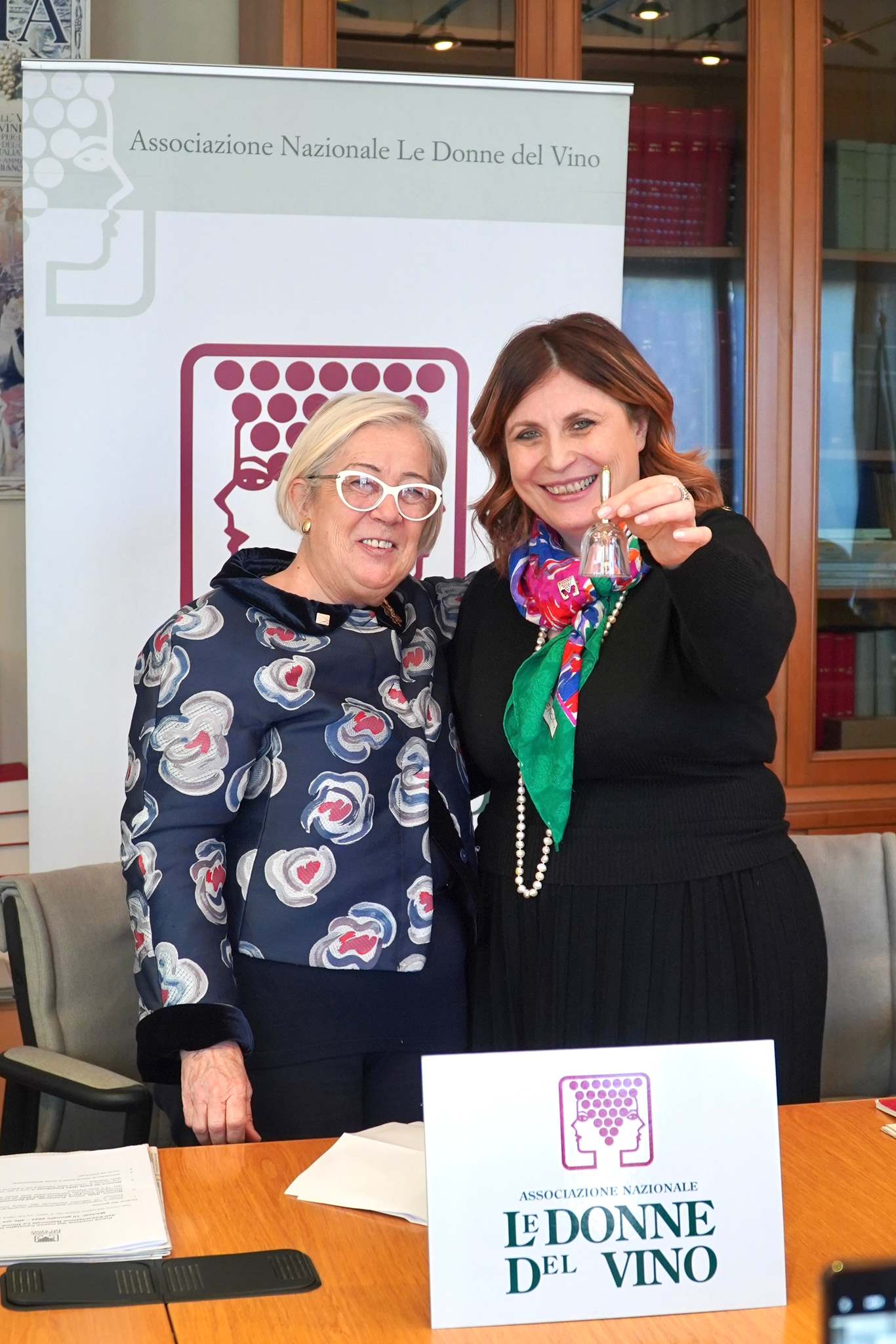 Daniela Mastroberardino eletta Presidente de Le Donne de Vino. Milano 10 gennaio 2023